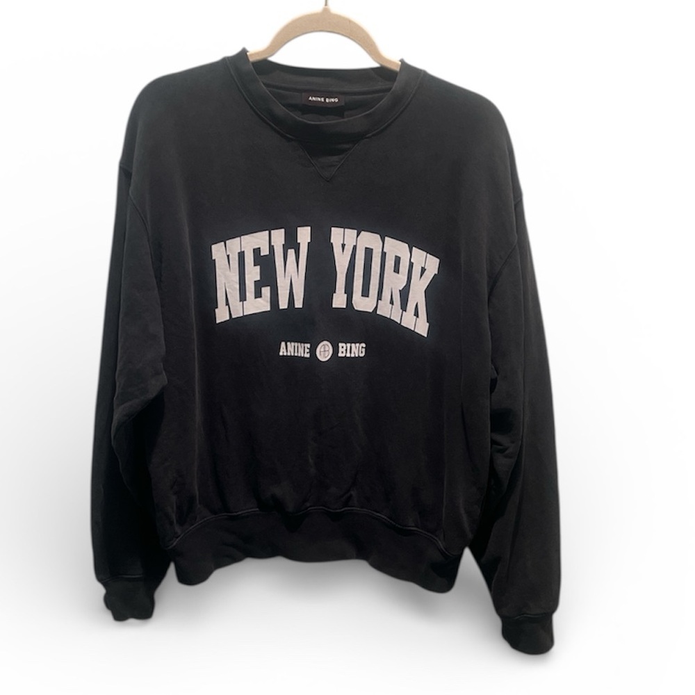 Anine Bing Ramona New York Sweatshirt - Picture 3 of 5